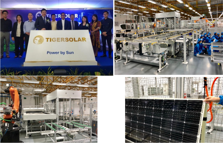 ผู้บริหารกลุ่มบริษัทโซลาร์ทีเอช ร่วมเปิดโรงงานผลิตแผงโซลาร์เซลล์ชั้นนำของไทย